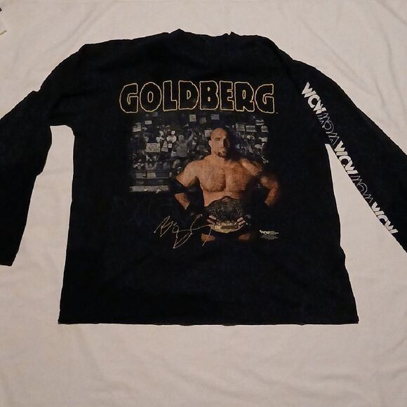 Goldbergh Black Graphic Long Sleeve Men's Tee - Picture 1 of 4